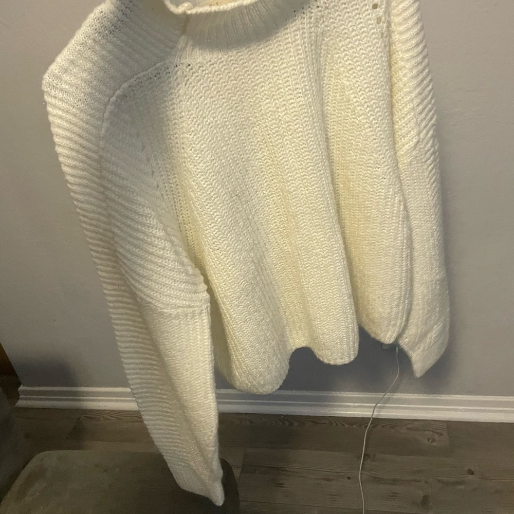 Cozy White Women's Sweater